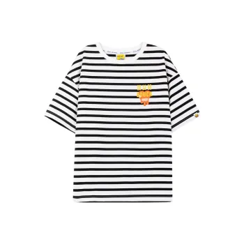 B.Duck T Shirts Women's Black White
