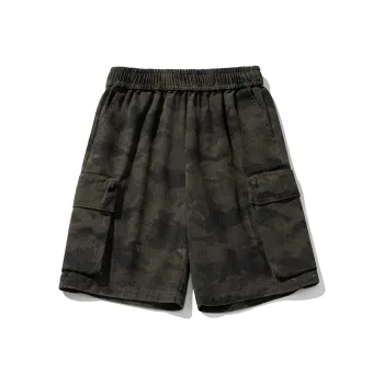 GROW DATE Casual Shorts Unisex Camouflage