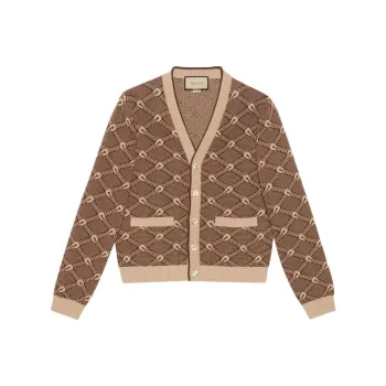 GUCCI Love Parade FW22 Knitwear Women's Umber