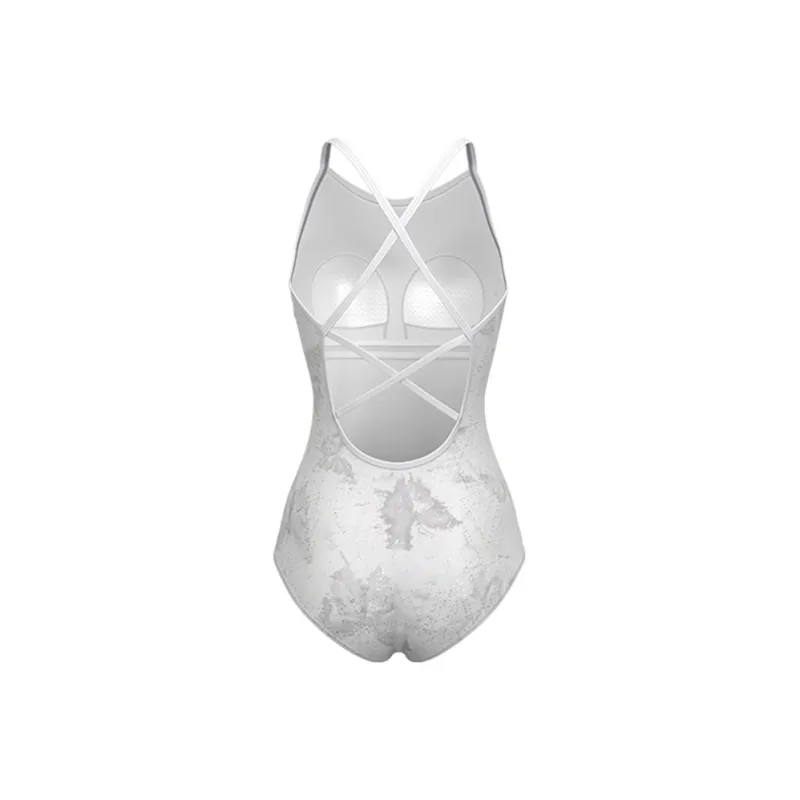 TOSWIM One piece Swimsuit Women's Snow Butterfly Cloud Shadow-1
