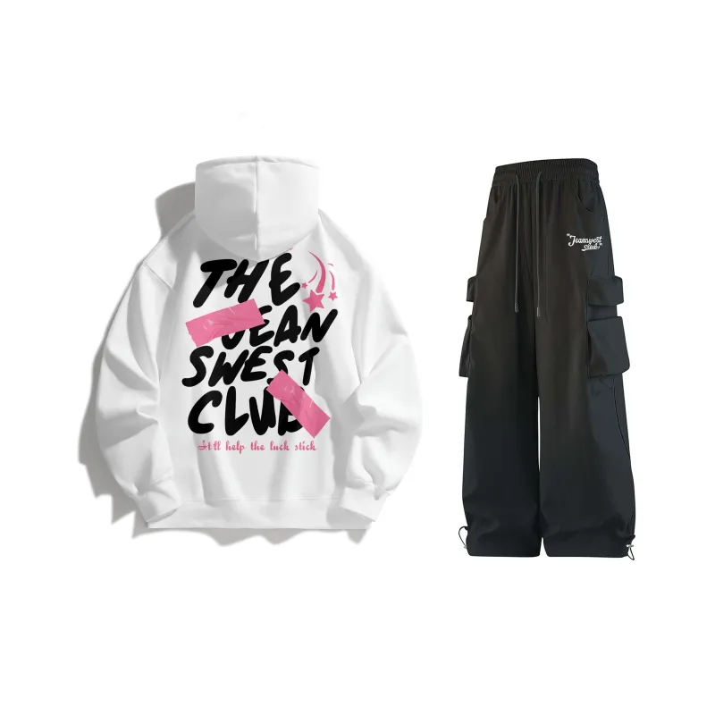 JEANSWEST CLUB Sweatshirt Set Unisex-3