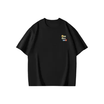 Cotton Gene Drop Shoulder Sleeve T Shirt Women's