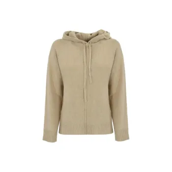 WEEKEND MaxMara Drawstring Knitted Hoodie