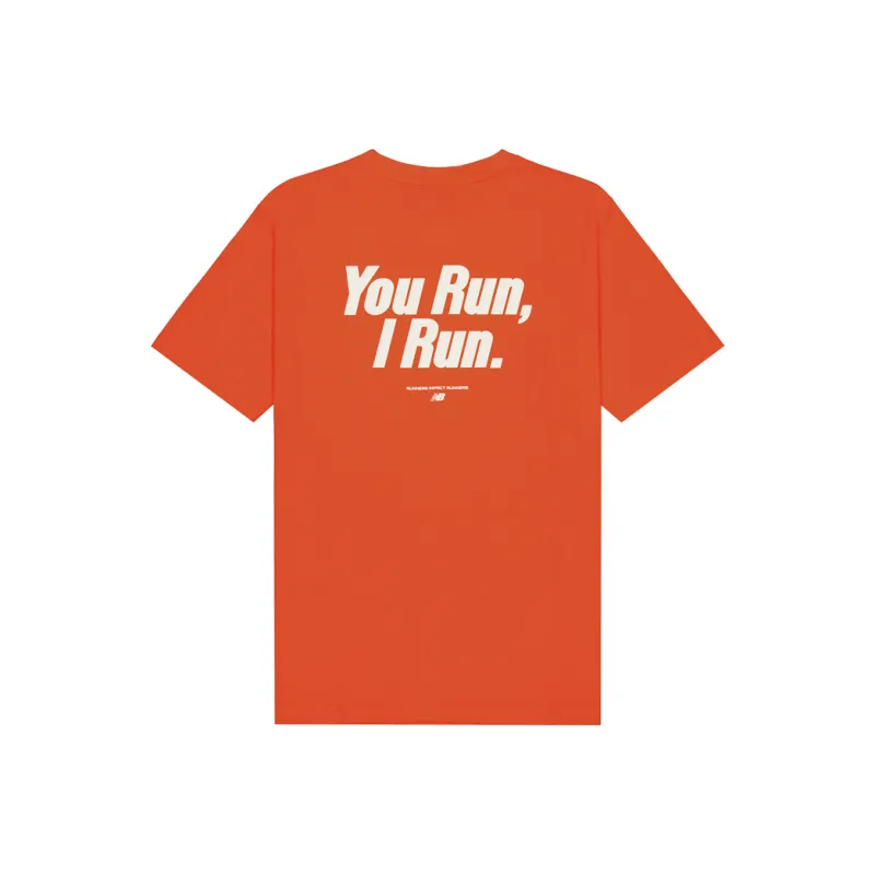 New Balance T Shirt Men's Orange-1