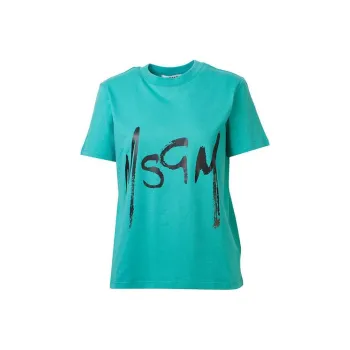 MSGM T Shirts Women's Emerald