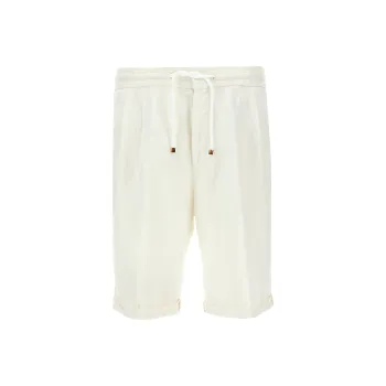 Brunello Cucinelli Elasticated Knee High Shorts