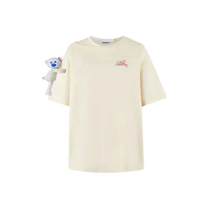 13 DEMARZO Drop Shoulder Sleeve T Shirt Unisex-2