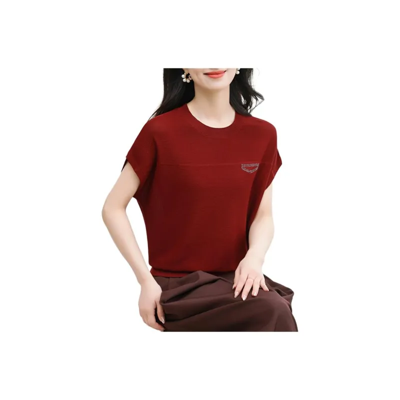 PIERRE CARDIN Batwing Sleeve T Shirt Women's-0