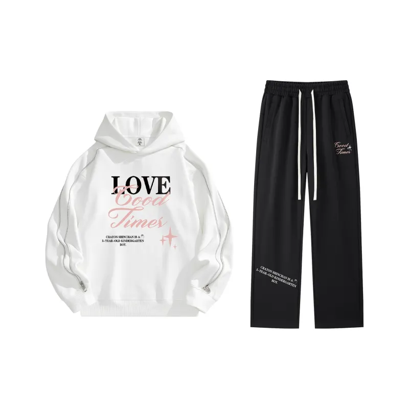 Crayon Shinchan Sweatshirt Set Unisex-10