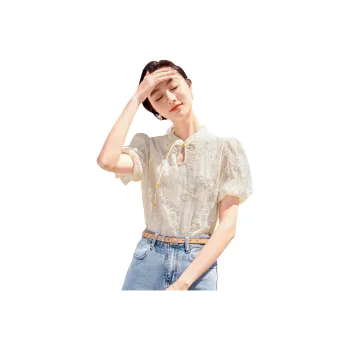 Like The Age Of Water Shirt Women's Beige