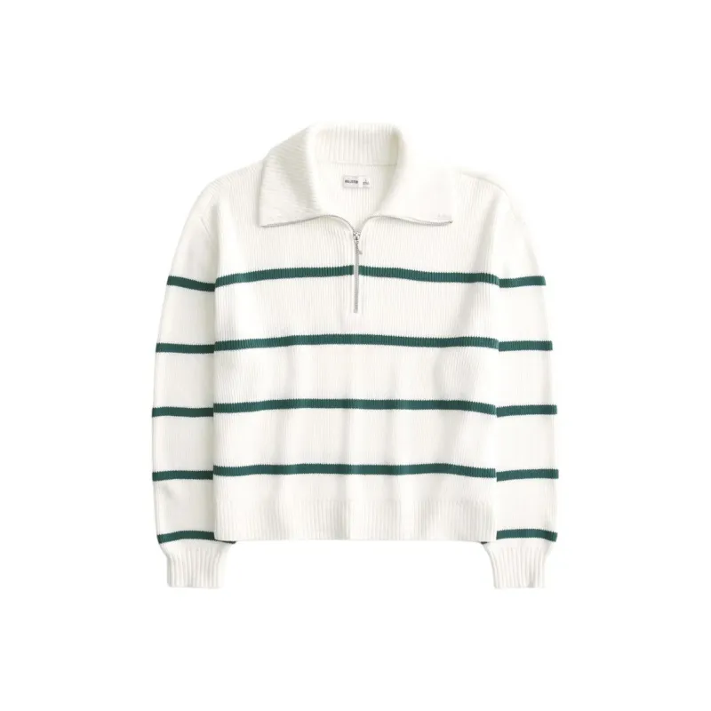 Hollister Sweater Women's White-0