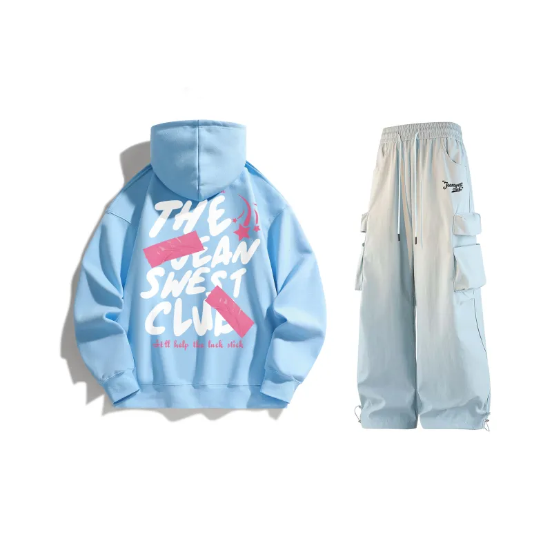 JEANSWEST CLUB Sweatshirt Set Unisex-19