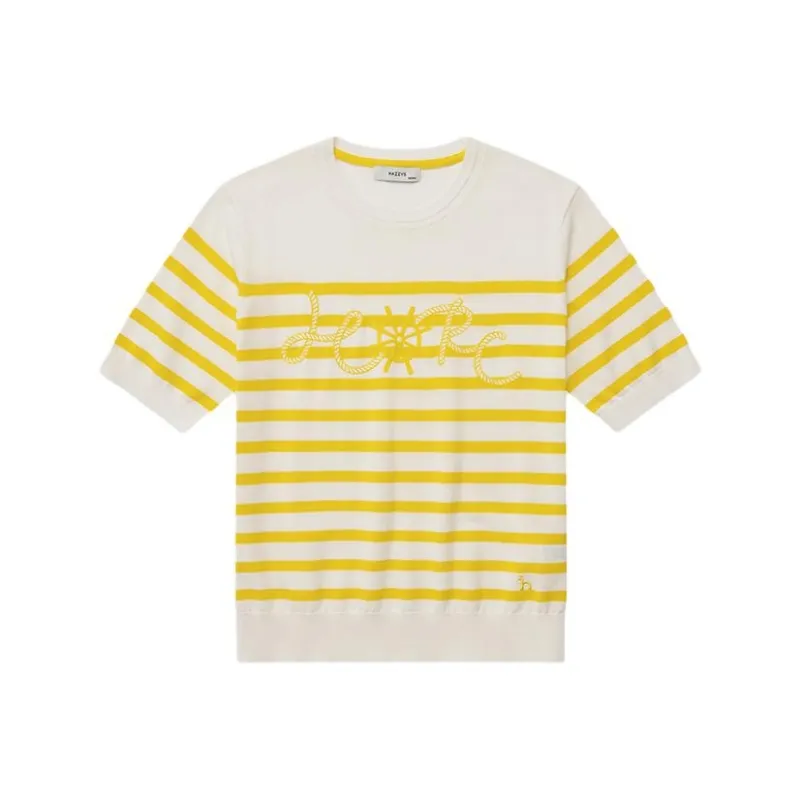 HAZZYS T Shirts Women's Yellow-0
