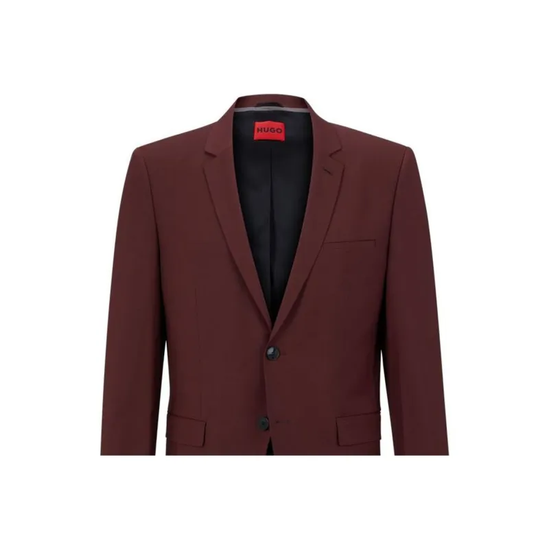 HUGO BOSS FW22 Business Suit Men's Dark Brown-4