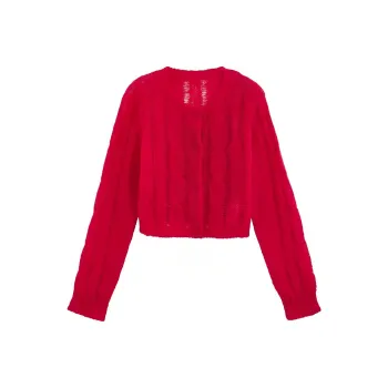 Bebe Sweaters Women's Red