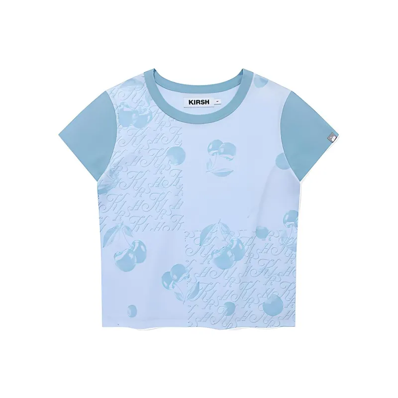 Kirsh SS24 T Shirt Women's Sky Blue-0