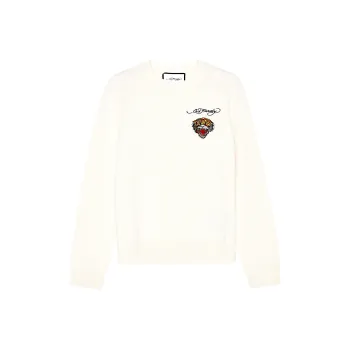 Ed Hardy Classic Classic Series FW22 Knitwear Women's Ivory White
