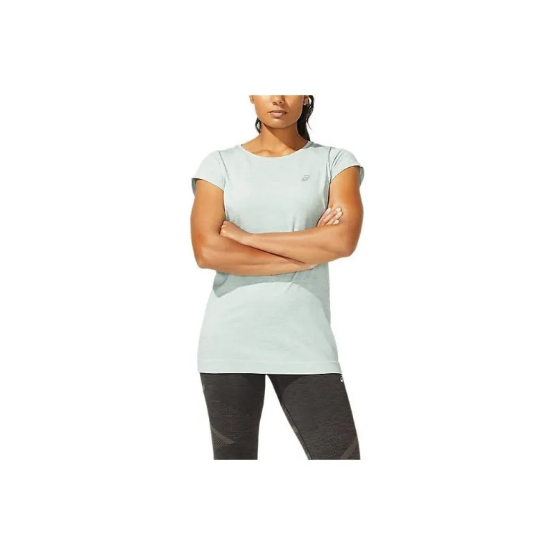Asics Race Seamless Short Sleeve Top T-Shirt Women's Gray-0