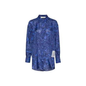 Zimmermann Ottie Relaxed Long Sleeved Shirt