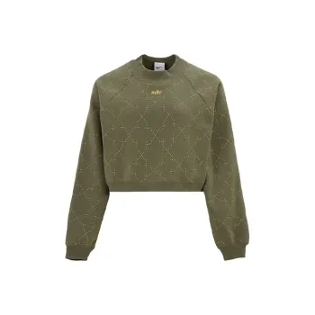 Nike Sweatshirt Winter Women's Green