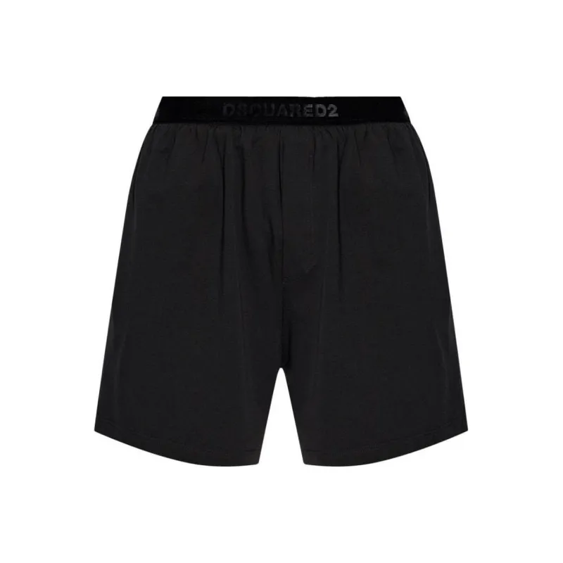 DSQUARED 2 Logo Waistband Lingerie Shorts-0