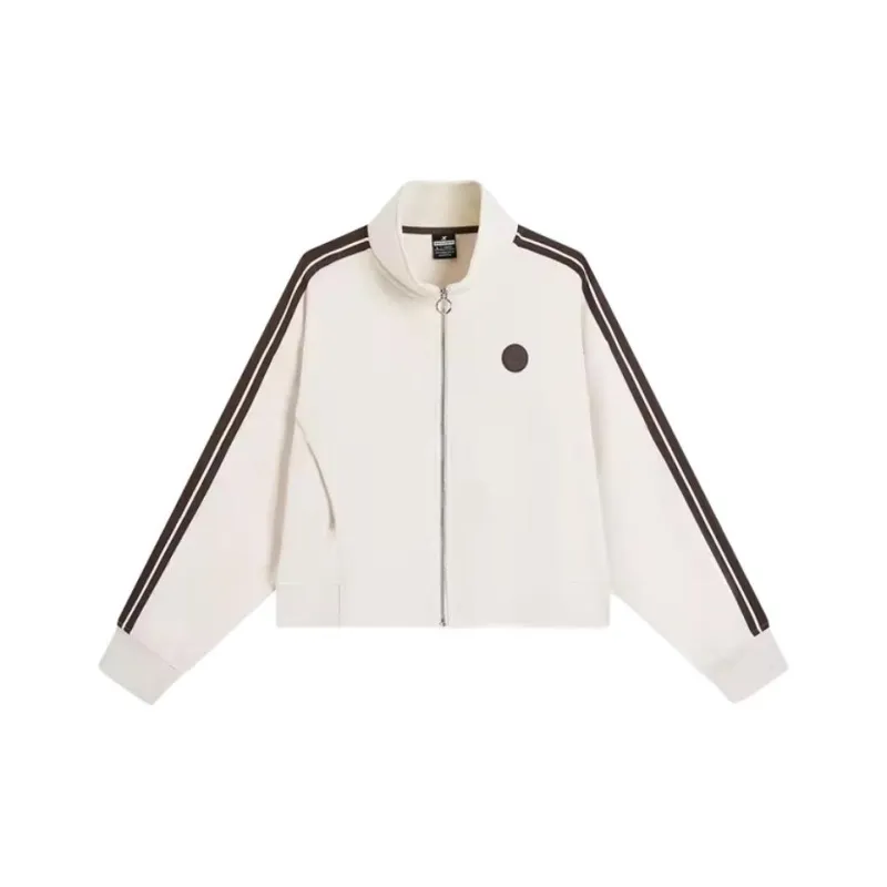 XTEP Sweatshirt Women's Cotton White-0