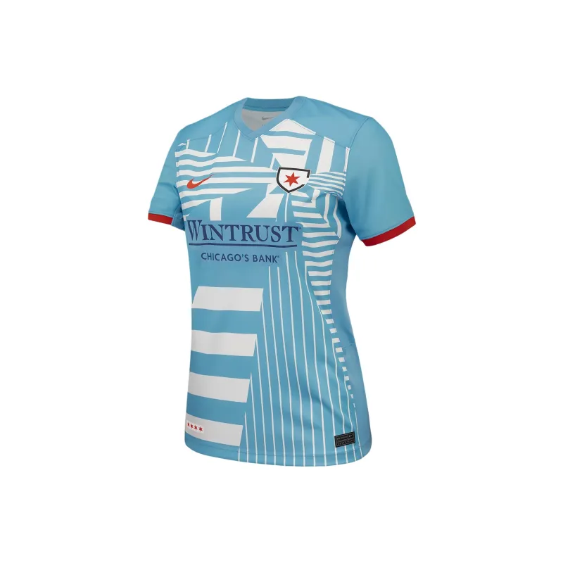 Nike Chicago Red Stars 2024 Stadium Primary Women's Nike Dri FIT Nwsl Replica Jersey-0