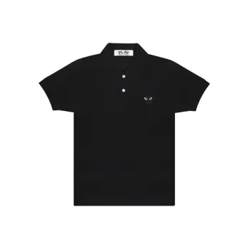 CDG Play Polo Shirts Women's Black