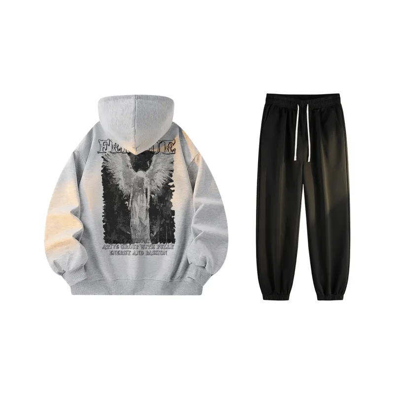 Feiyue Sweatshirt Sets Unisex-14