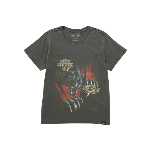 Dickies Harley, Collaboration T Shirts Women's Black