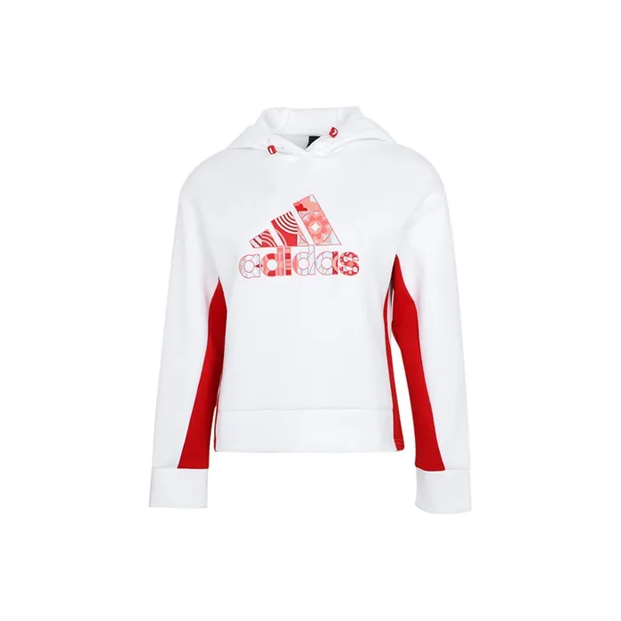 Adidas Cny Hood Sweat Sweatshirt Women's White-0