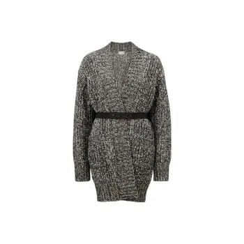 Moncler FW22 Fitted Knitwear Women's Gray