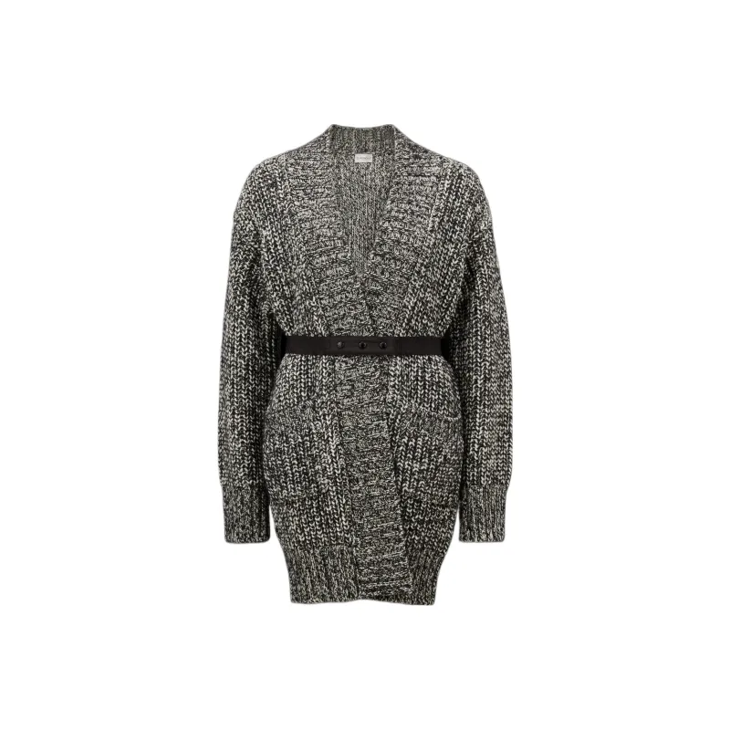Moncler FW22 Fitted Knitwear Women's Gray-0