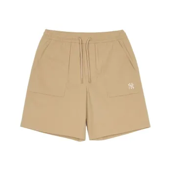 MLB Basic New York Yankees Casual Shorts Unisex Beige Yellow