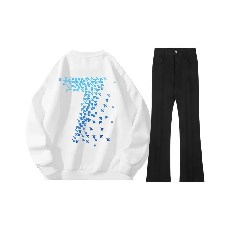 UNthemed Sweatshirt Sets Unisex-4