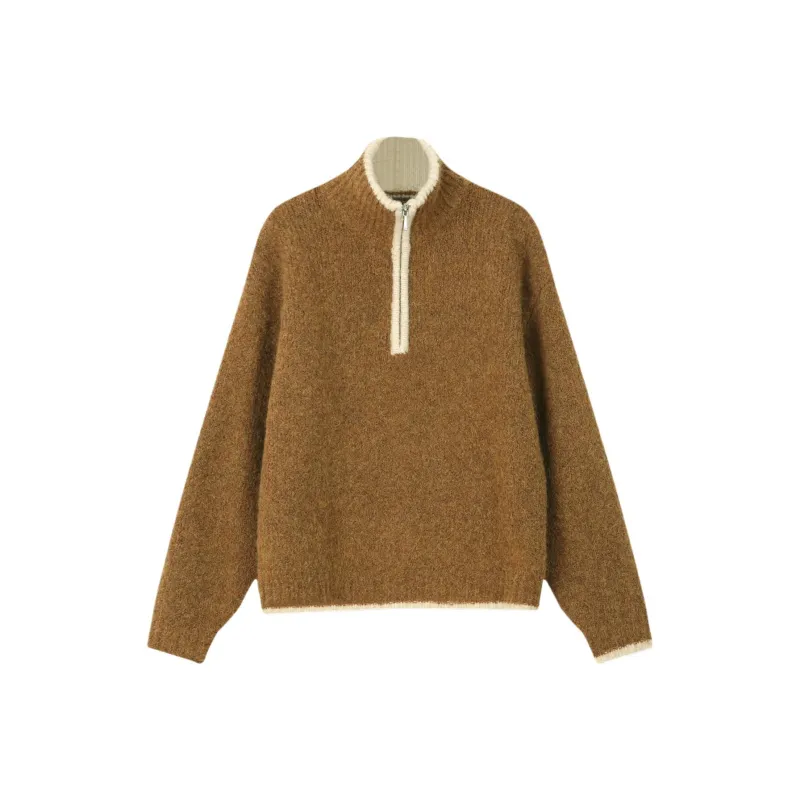 SOLIGHTER Sweater Women's Olive Brown-0