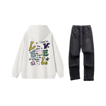 LEVEL Sweatshirt Sets Unisex