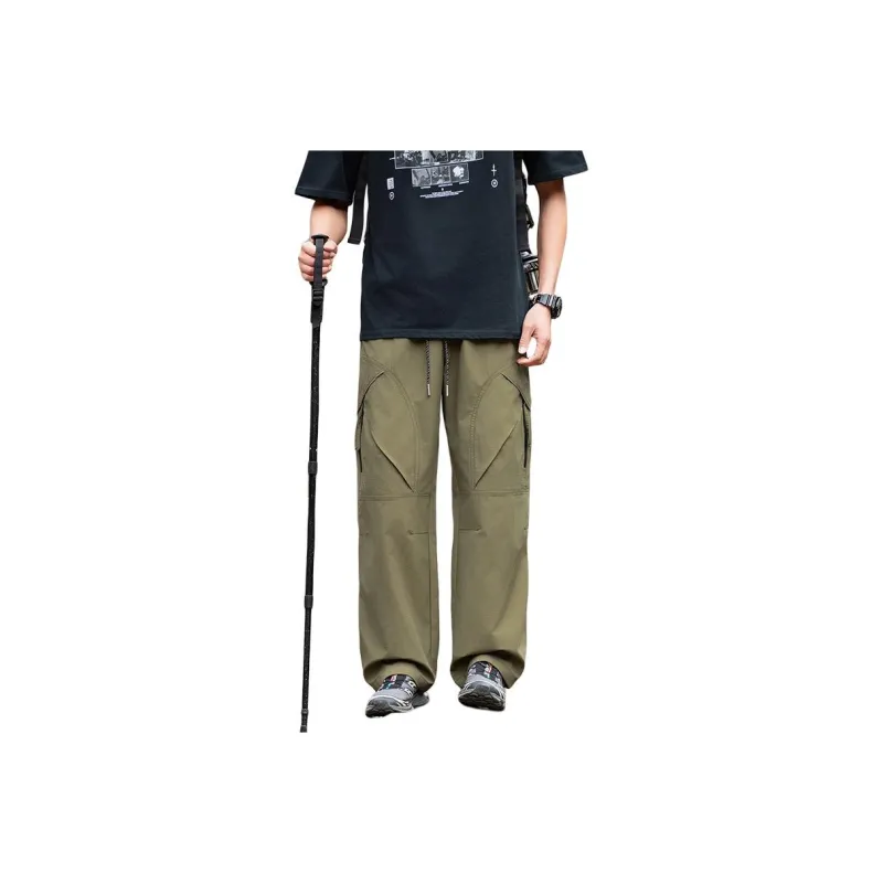 WOOD SOON Casual Pants Unisex-3