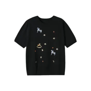 ABBY GODDESS Regular T Shirt Women's Black