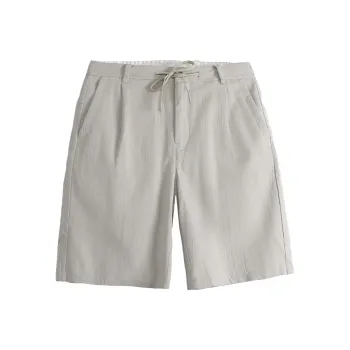 PUSH HZC Casual Shorts Men's Beige Gray