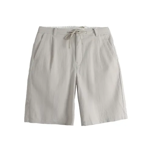 PUSH HZC Casual Shorts Men's Beige Gray