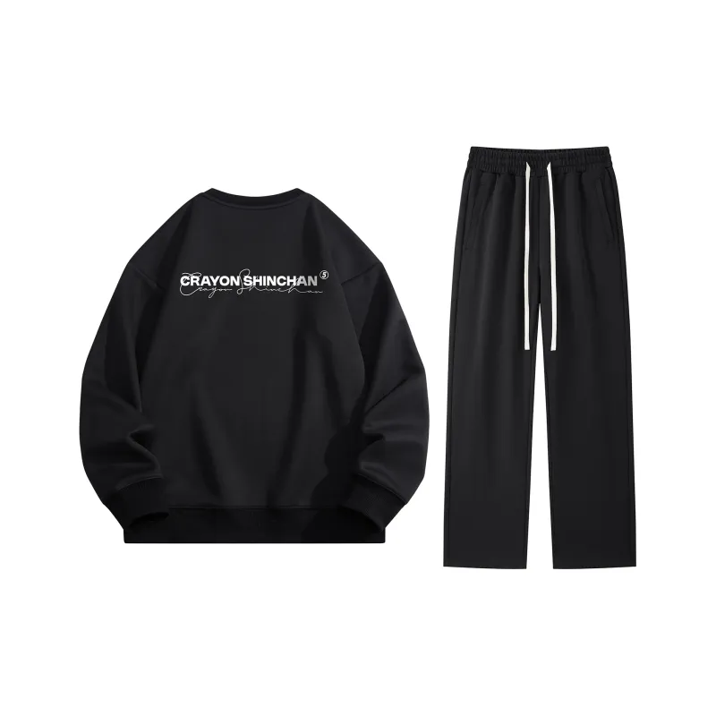 Crayon Shinchan Sweatshirt Set Unisex-0