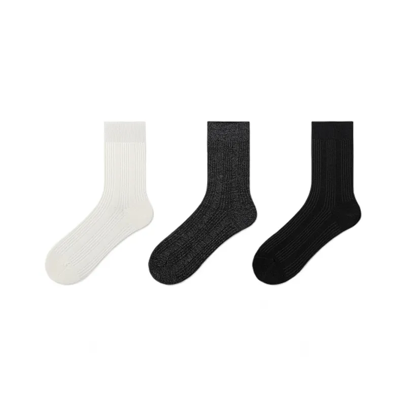 H YXIANG Mid Calf Socks Women's Combo Set-8