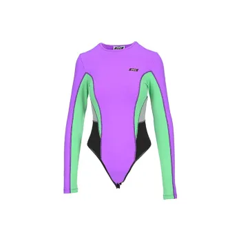 MSGM Bodysuits Women's Purple