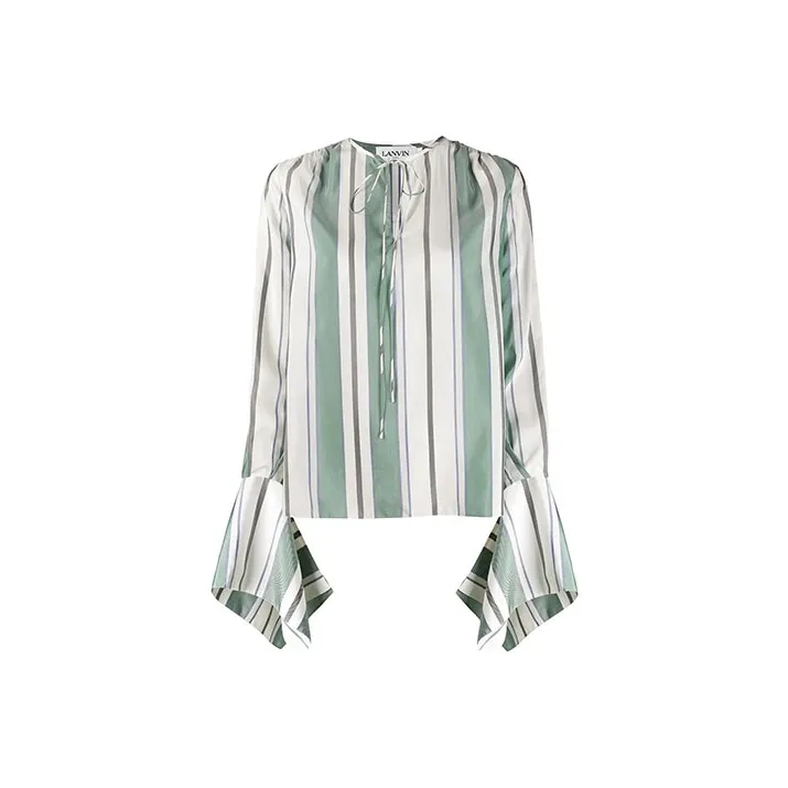 Lanvin Awning Stripe Blouse-0