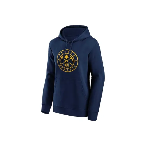 NBA Nuggets Denver Nuggets Mono Logo Graphic Sweatshirt Women's Navy Blue