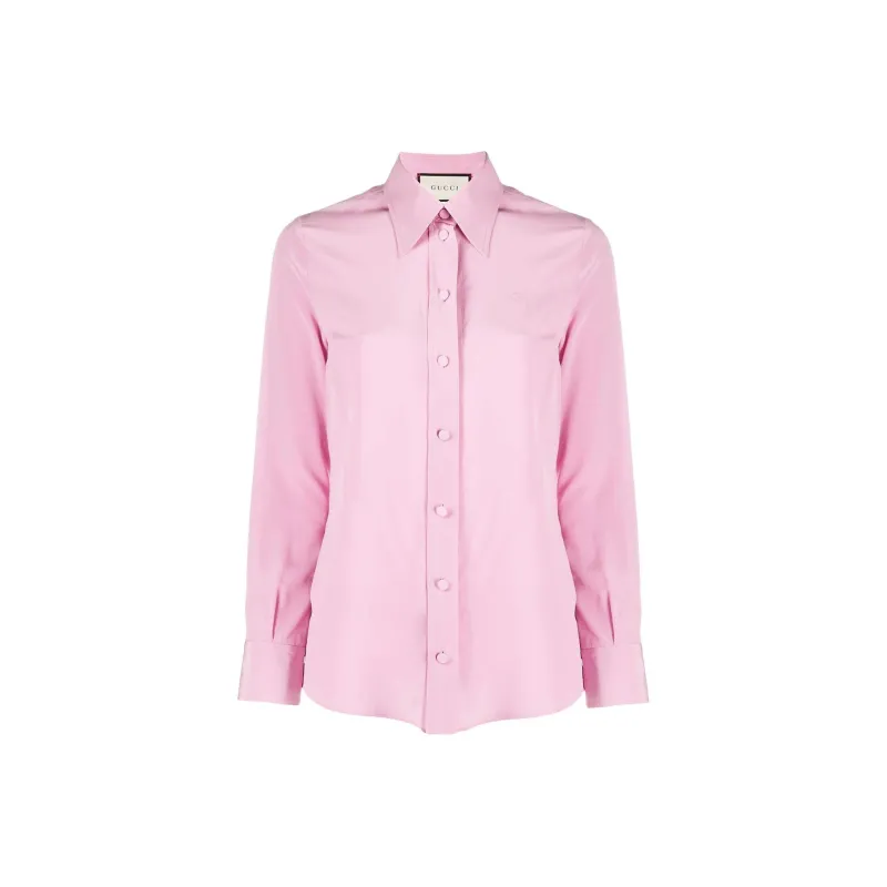 GUCCI Crêpe De Chine Silk Shirt-0
