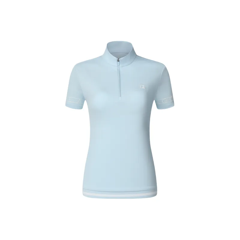 FILA T Shirts Women's Light Sky Blue-0