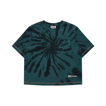 FILA FUSION x FACETASM T Shirt Women's Tale Green