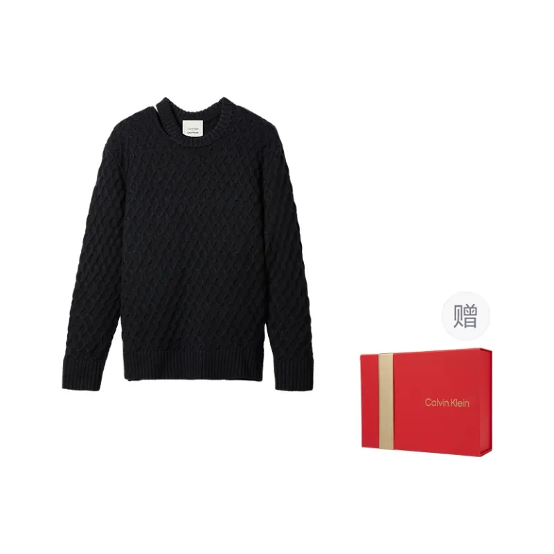 CALVIN KLEIN Spring Festival Red Magenta Sweater Women's-5
